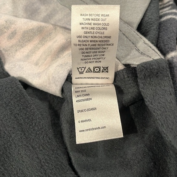 🆕 Marvel Avengers Black Panther Boys Warrior King 2-Piece‎ Pajama Set Size 4 - Picture 9 of 12